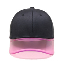 Top Level Adjustable Classic Transparent Visor Hat Customizable Baseball Cap Visor Transparent